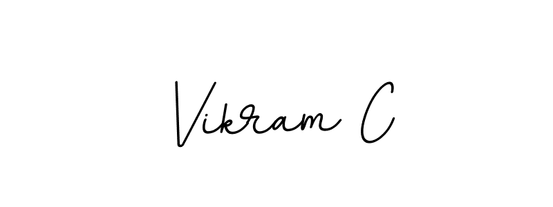 This is the best signature style for the Vikram C name. Also you like these signature font (BallpointsItalic-DORy9). Mix name signature. Vikram C signature style 11 images and pictures png