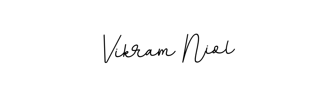 BallpointsItalic-DORy9 is a professional signature style that is perfect for those who want to add a touch of class to their signature. It is also a great choice for those who want to make their signature more unique. Get Vikram Niol name to fancy signature for free. Vikram Niol signature style 11 images and pictures png