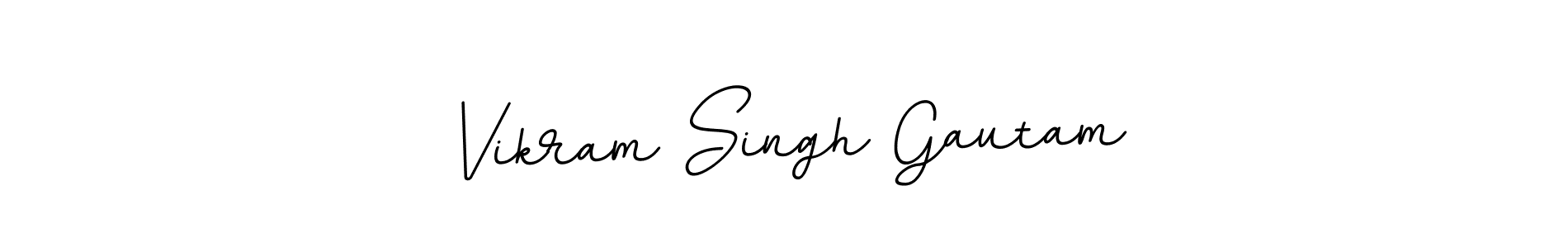 The best way (BallpointsItalic-DORy9) to make a short signature is to pick only two or three words in your name. The name Vikram Singh Gautam include a total of six letters. For converting this name. Vikram Singh Gautam signature style 11 images and pictures png