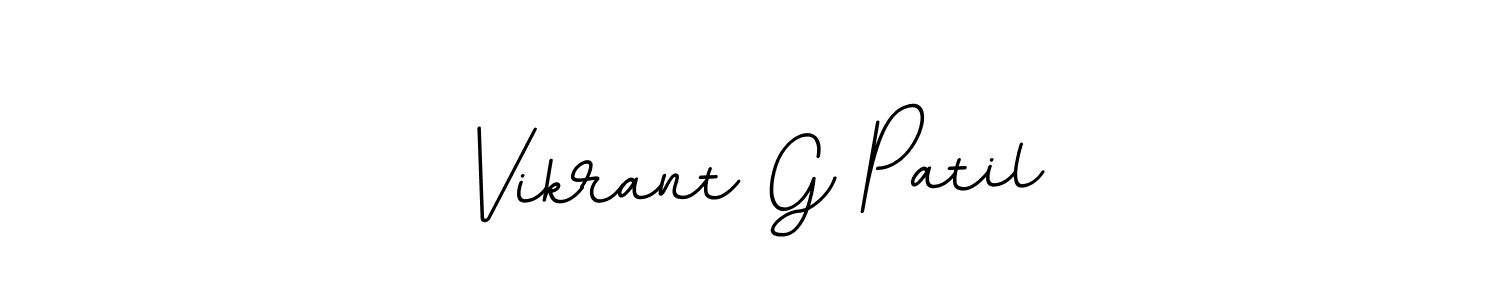 It looks lik you need a new signature style for name Vikrant G Patil. Design unique handwritten (BallpointsItalic-DORy9) signature with our free signature maker in just a few clicks. Vikrant G Patil signature style 11 images and pictures png