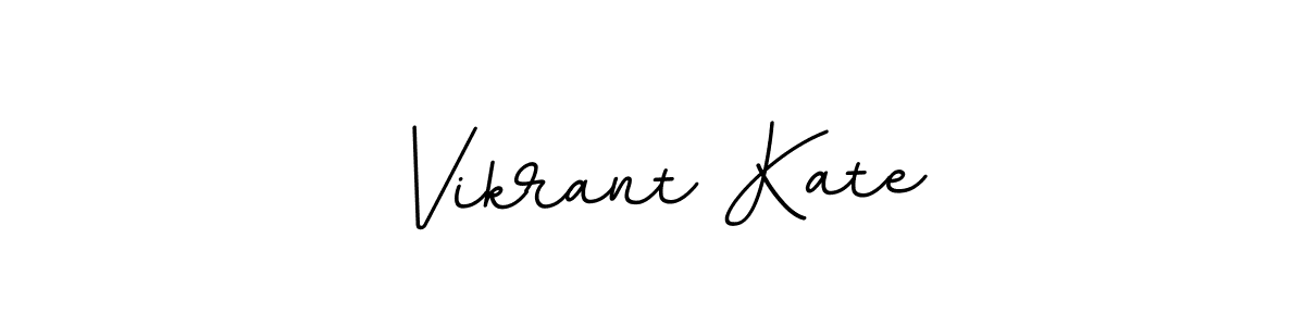 Use a signature maker to create a handwritten signature online. With this signature software, you can design (BallpointsItalic-DORy9) your own signature for name Vikrant Kate. Vikrant Kate signature style 11 images and pictures png