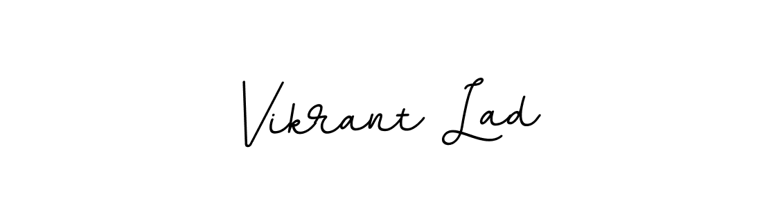 Vikrant Lad stylish signature style. Best Handwritten Sign (BallpointsItalic-DORy9) for my name. Handwritten Signature Collection Ideas for my name Vikrant Lad. Vikrant Lad signature style 11 images and pictures png