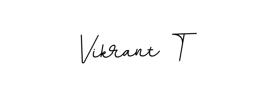 Also we have Vikrant T name is the best signature style. Create professional handwritten signature collection using BallpointsItalic-DORy9 autograph style. Vikrant T signature style 11 images and pictures png