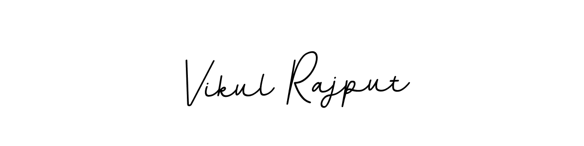 How to make Vikul Rajput signature? BallpointsItalic-DORy9 is a professional autograph style. Create handwritten signature for Vikul Rajput name. Vikul Rajput signature style 11 images and pictures png