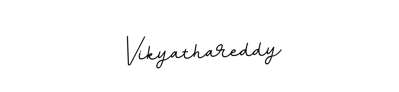 It looks lik you need a new signature style for name Vikyathareddy. Design unique handwritten (BallpointsItalic-DORy9) signature with our free signature maker in just a few clicks. Vikyathareddy signature style 11 images and pictures png