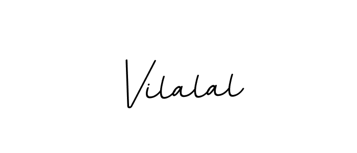 Design your own signature with our free online signature maker. With this signature software, you can create a handwritten (BallpointsItalic-DORy9) signature for name Vilalal. Vilalal signature style 11 images and pictures png