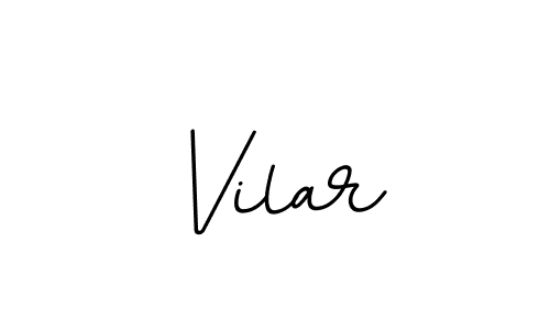 Create a beautiful signature design for name Vilar. With this signature (BallpointsItalic-DORy9) fonts, you can make a handwritten signature for free. Vilar signature style 11 images and pictures png