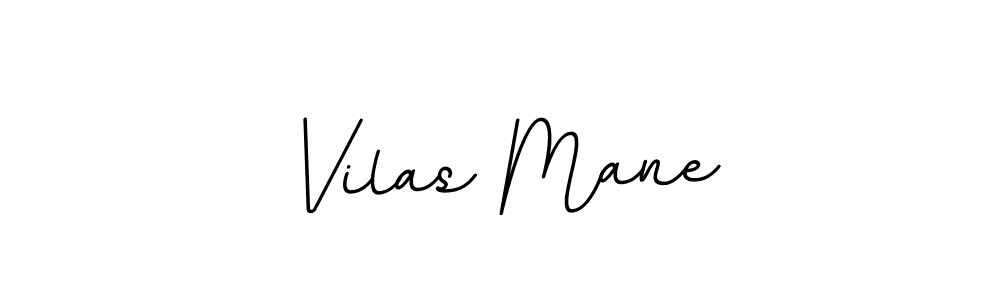 Use a signature maker to create a handwritten signature online. With this signature software, you can design (BallpointsItalic-DORy9) your own signature for name Vilas Mane. Vilas Mane signature style 11 images and pictures png