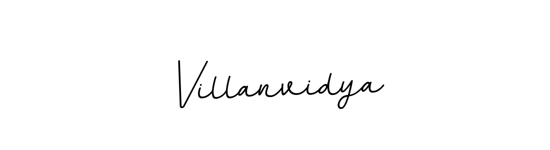 Make a beautiful signature design for name Villanvidya. With this signature (BallpointsItalic-DORy9) style, you can create a handwritten signature for free. Villanvidya signature style 11 images and pictures png
