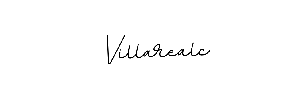 The best way (BallpointsItalic-DORy9) to make a short signature is to pick only two or three words in your name. The name Villarealc include a total of six letters. For converting this name. Villarealc signature style 11 images and pictures png