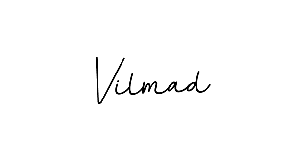 Make a beautiful signature design for name Vilmad. With this signature (BallpointsItalic-DORy9) style, you can create a handwritten signature for free. Vilmad signature style 11 images and pictures png