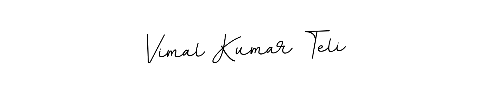 Also You can easily find your signature by using the search form. We will create Vimal Kumar Teli name handwritten signature images for you free of cost using BallpointsItalic-DORy9 sign style. Vimal Kumar Teli signature style 11 images and pictures png