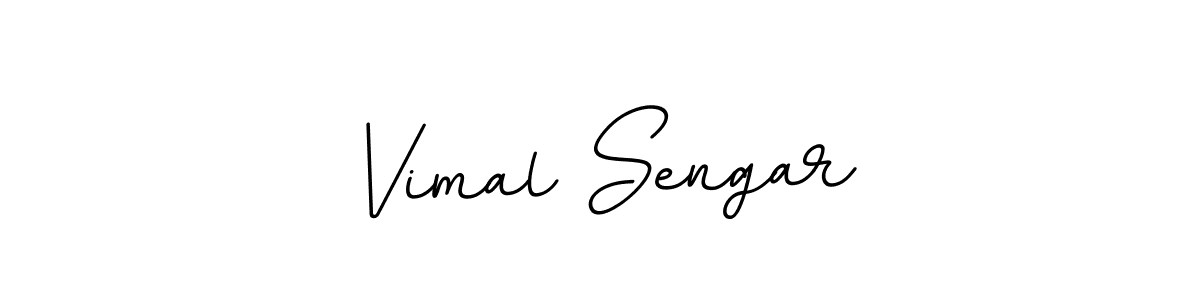 Vimal Sengar stylish signature style. Best Handwritten Sign (BallpointsItalic-DORy9) for my name. Handwritten Signature Collection Ideas for my name Vimal Sengar. Vimal Sengar signature style 11 images and pictures png