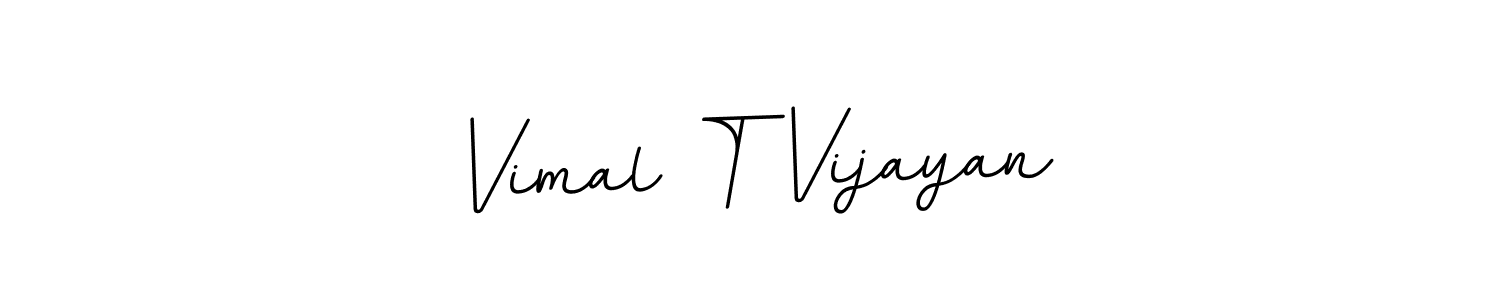if you are searching for the best signature style for your name Vimal T Vijayan. so please give up your signature search. here we have designed multiple signature styles  using BallpointsItalic-DORy9. Vimal T Vijayan signature style 11 images and pictures png