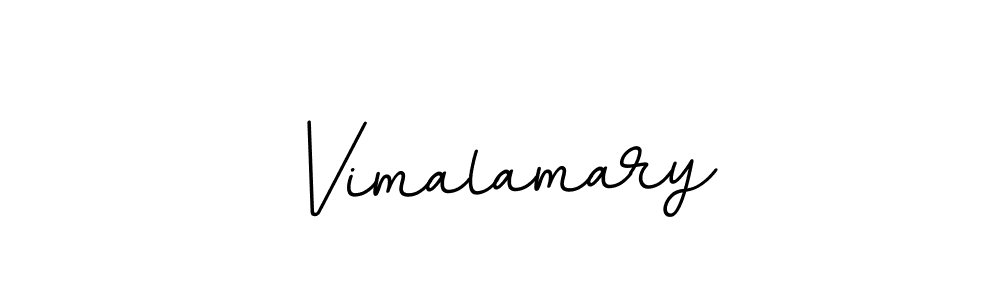 Create a beautiful signature design for name Vimalamary. With this signature (BallpointsItalic-DORy9) fonts, you can make a handwritten signature for free. Vimalamary signature style 11 images and pictures png