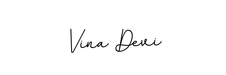 BallpointsItalic-DORy9 is a professional signature style that is perfect for those who want to add a touch of class to their signature. It is also a great choice for those who want to make their signature more unique. Get Vina Devi name to fancy signature for free. Vina Devi signature style 11 images and pictures png