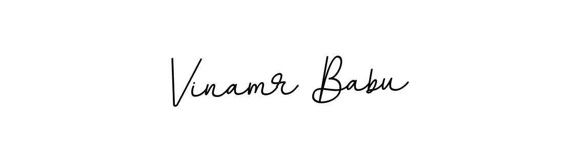 This is the best signature style for the Vinamr Babu name. Also you like these signature font (BallpointsItalic-DORy9). Mix name signature. Vinamr Babu signature style 11 images and pictures png