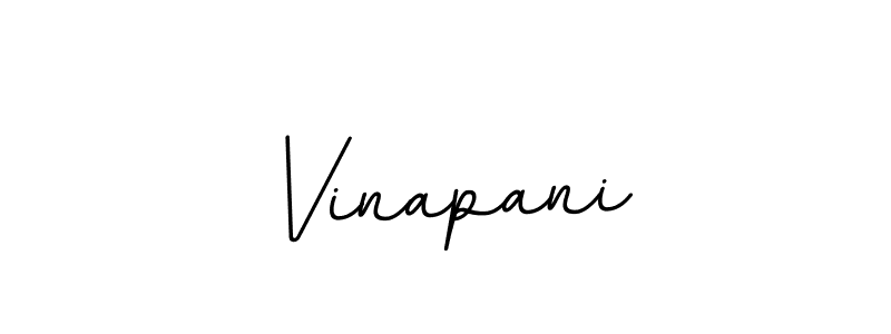 Similarly BallpointsItalic-DORy9 is the best handwritten signature design. Signature creator online .You can use it as an online autograph creator for name Vinapani. Vinapani signature style 11 images and pictures png