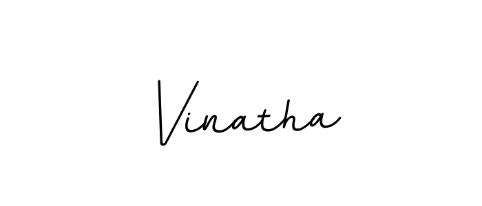 Design your own signature with our free online signature maker. With this signature software, you can create a handwritten (BallpointsItalic-DORy9) signature for name Vinatha. Vinatha signature style 11 images and pictures png