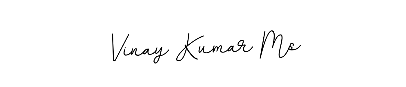 Also we have Vinay Kumar Ms name is the best signature style. Create professional handwritten signature collection using BallpointsItalic-DORy9 autograph style. Vinay Kumar Ms signature style 11 images and pictures png