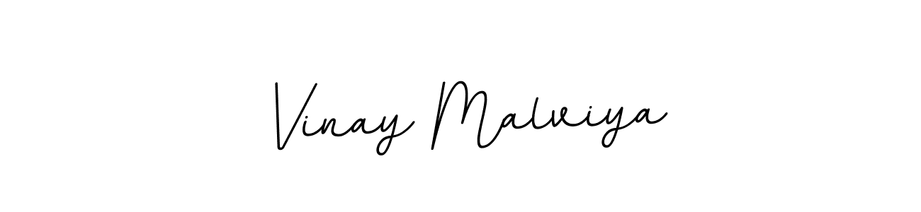Create a beautiful signature design for name Vinay Malviya. With this signature (BallpointsItalic-DORy9) fonts, you can make a handwritten signature for free. Vinay Malviya signature style 11 images and pictures png