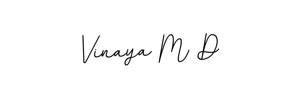 if you are searching for the best signature style for your name Vinaya M D. so please give up your signature search. here we have designed multiple signature styles  using BallpointsItalic-DORy9. Vinaya M D signature style 11 images and pictures png