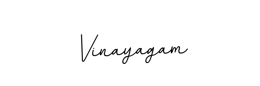 Make a beautiful signature design for name Vinayagam. With this signature (BallpointsItalic-DORy9) style, you can create a handwritten signature for free. Vinayagam signature style 11 images and pictures png