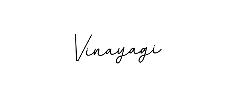 Design your own signature with our free online signature maker. With this signature software, you can create a handwritten (BallpointsItalic-DORy9) signature for name Vinayagi. Vinayagi signature style 11 images and pictures png