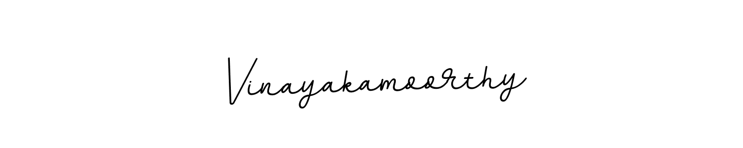 Design your own signature with our free online signature maker. With this signature software, you can create a handwritten (BallpointsItalic-DORy9) signature for name Vinayakamoorthy. Vinayakamoorthy signature style 11 images and pictures png