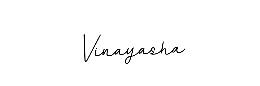 How to make Vinayasha name signature. Use BallpointsItalic-DORy9 style for creating short signs online. This is the latest handwritten sign. Vinayasha signature style 11 images and pictures png