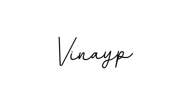 Create a beautiful signature design for name Vinayp. With this signature (BallpointsItalic-DORy9) fonts, you can make a handwritten signature for free. Vinayp signature style 11 images and pictures png
