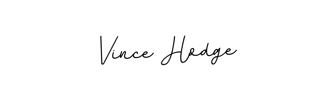 Use a signature maker to create a handwritten signature online. With this signature software, you can design (BallpointsItalic-DORy9) your own signature for name Vince Hodge. Vince Hodge signature style 11 images and pictures png