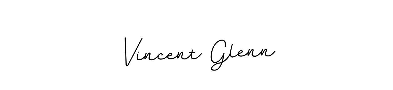 Use a signature maker to create a handwritten signature online. With this signature software, you can design (BallpointsItalic-DORy9) your own signature for name Vincent Glenn. Vincent Glenn signature style 11 images and pictures png