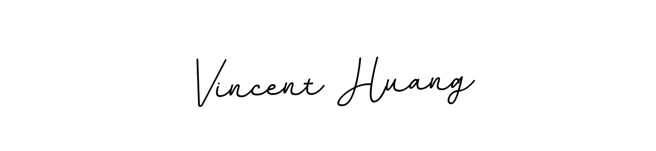Design your own signature with our free online signature maker. With this signature software, you can create a handwritten (BallpointsItalic-DORy9) signature for name Vincent Huang. Vincent Huang signature style 11 images and pictures png