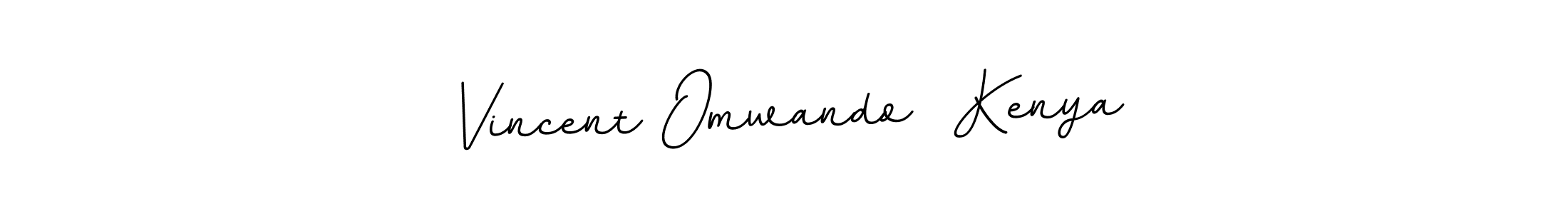 if you are searching for the best signature style for your name Vincent Omwando  Kenya. so please give up your signature search. here we have designed multiple signature styles  using BallpointsItalic-DORy9. Vincent Omwando  Kenya signature style 11 images and pictures png