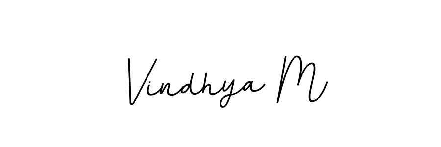 This is the best signature style for the Vindhya M name. Also you like these signature font (BallpointsItalic-DORy9). Mix name signature. Vindhya M signature style 11 images and pictures png