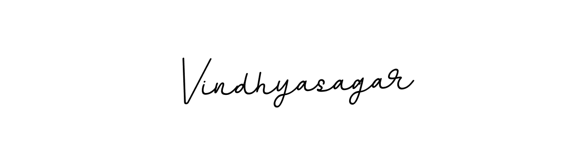 Make a beautiful signature design for name Vindhyasagar. With this signature (BallpointsItalic-DORy9) style, you can create a handwritten signature for free. Vindhyasagar signature style 11 images and pictures png
