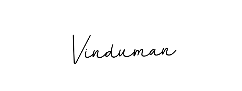 Vinduman stylish signature style. Best Handwritten Sign (BallpointsItalic-DORy9) for my name. Handwritten Signature Collection Ideas for my name Vinduman. Vinduman signature style 11 images and pictures png