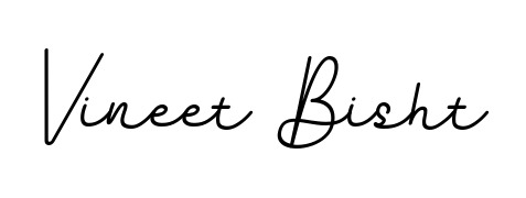 Try this chic Vineet Bisht handwritten sign style. Using BallpointsItalic-DORy9 font elements, it gives your name a sleek, memorable identity. Vineet Bisht signature style 11 images and pictures png