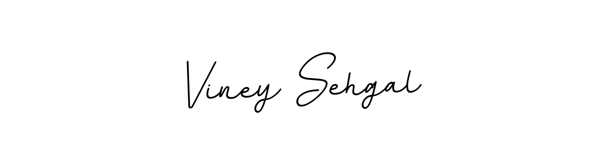 Use a signature maker to create a handwritten signature online. With this signature software, you can design (BallpointsItalic-DORy9) your own signature for name Viney Sehgal. Viney Sehgal signature style 11 images and pictures png