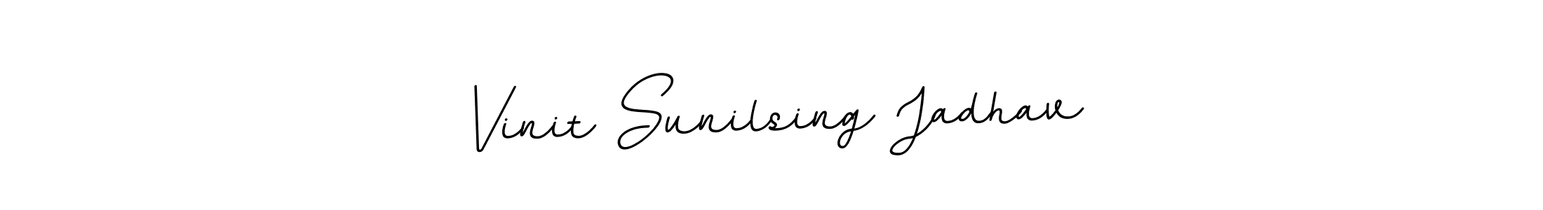 Also You can easily find your signature by using the search form. We will create Vinit Sunilsing Jadhav name handwritten signature images for you free of cost using BallpointsItalic-DORy9 sign style. Vinit Sunilsing Jadhav signature style 11 images and pictures png