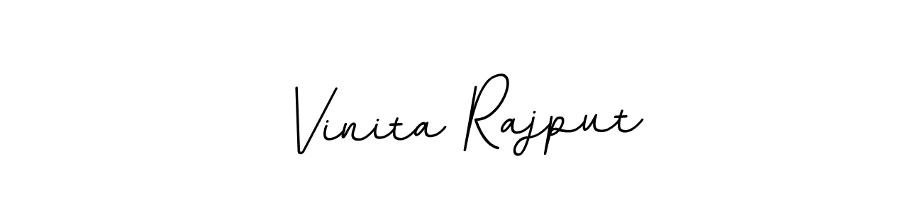 Vinita Rajput stylish signature style. Best Handwritten Sign (BallpointsItalic-DORy9) for my name. Handwritten Signature Collection Ideas for my name Vinita Rajput. Vinita Rajput signature style 11 images and pictures png