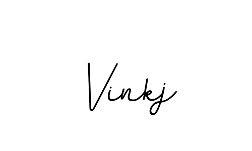 How to make Vinkj signature? BallpointsItalic-DORy9 is a professional autograph style. Create handwritten signature for Vinkj name. Vinkj signature style 11 images and pictures png