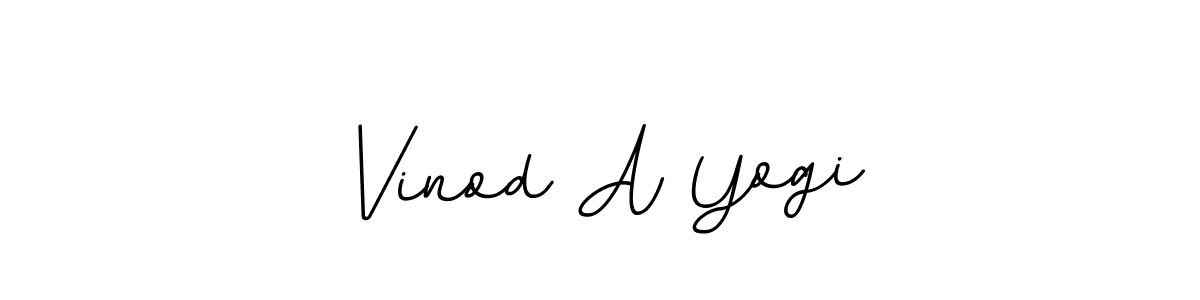 Make a beautiful signature design for name Vinod A Yogi. Use this online signature maker to create a handwritten signature for free. Vinod A Yogi signature style 11 images and pictures png