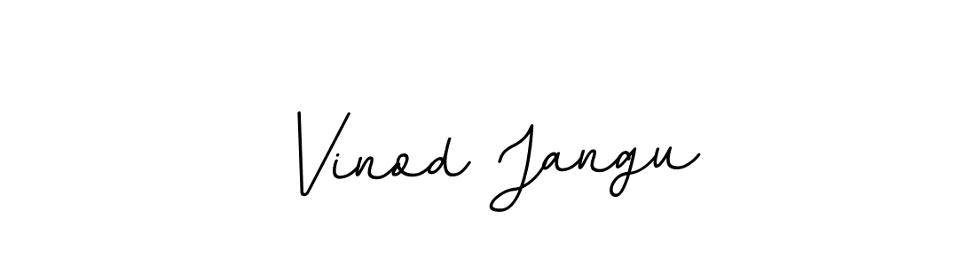 if you are searching for the best signature style for your name Vinod Jangu. so please give up your signature search. here we have designed multiple signature styles  using BallpointsItalic-DORy9. Vinod Jangu signature style 11 images and pictures png