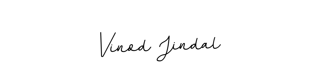 How to make Vinod Jindal signature? BallpointsItalic-DORy9 is a professional autograph style. Create handwritten signature for Vinod Jindal name. Vinod Jindal signature style 11 images and pictures png