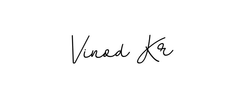 Make a beautiful signature design for name Vinod Kr. Use this online signature maker to create a handwritten signature for free. Vinod Kr signature style 11 images and pictures png