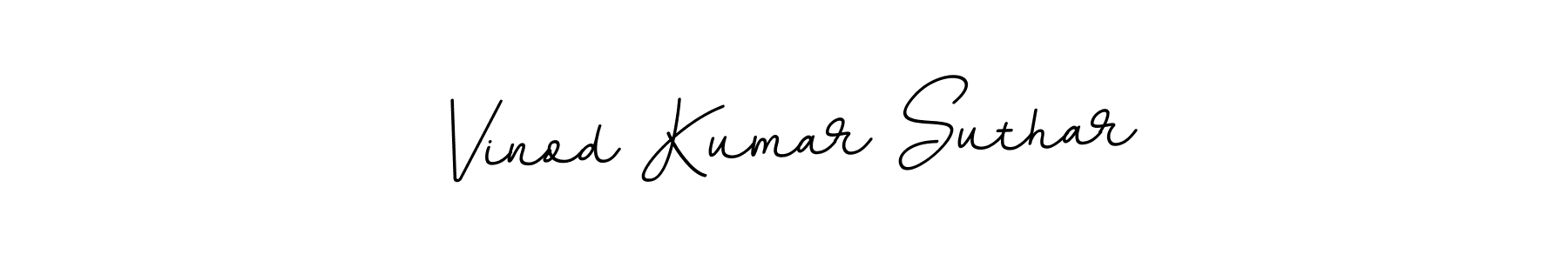 It looks lik you need a new signature style for name Vinod Kumar Suthar. Design unique handwritten (BallpointsItalic-DORy9) signature with our free signature maker in just a few clicks. Vinod Kumar Suthar signature style 11 images and pictures png