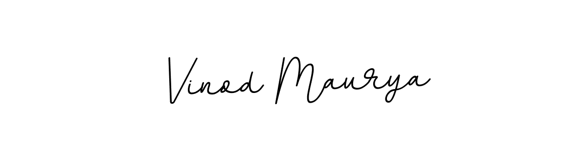 Make a beautiful signature design for name Vinod Maurya. Use this online signature maker to create a handwritten signature for free. Vinod Maurya signature style 11 images and pictures png