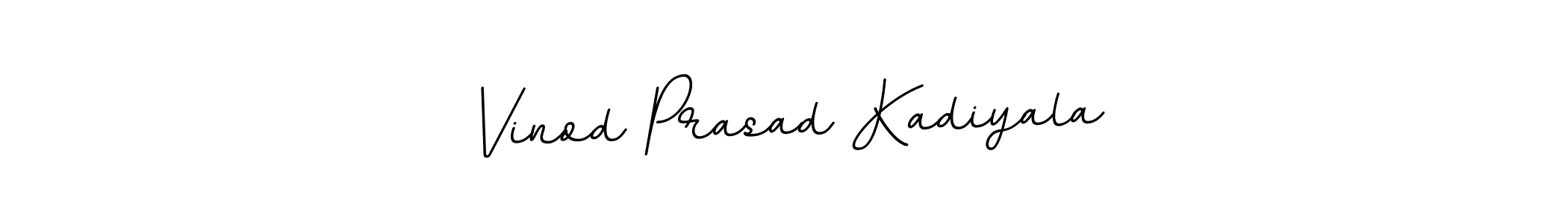 Vinod Prasad Kadiyala stylish signature style. Best Handwritten Sign (BallpointsItalic-DORy9) for my name. Handwritten Signature Collection Ideas for my name Vinod Prasad Kadiyala. Vinod Prasad Kadiyala signature style 11 images and pictures png
